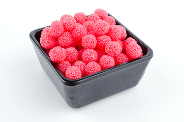 Sugar candy isolated white background