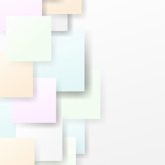 Calm semitone halftone squares background