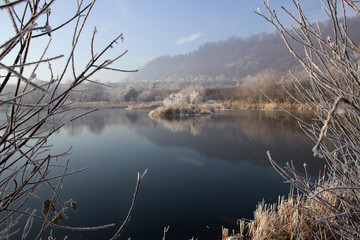 Winter on the lake
