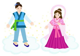 七夕ー織姫と彦星