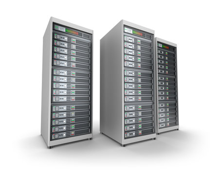 Network servers in data center