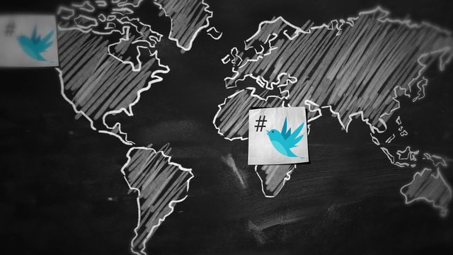 World twitter Connection on Blackboard