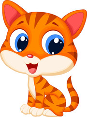 Cute cat cartoon