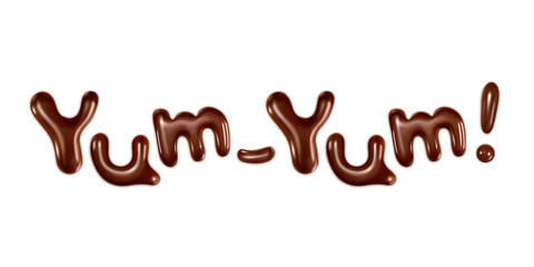 Yum-Yum inscription