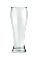 Traditional beer glass