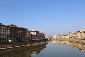 Fototapeta premium Architecture of Italy. Pisa - city of World Heritage