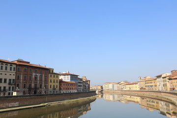 Fototapeta premium Architecture of Italy. Pisa - city of World Heritage
