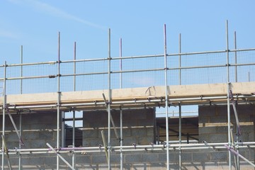 Obraz premium House being built