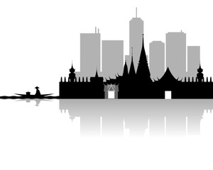 Bangkok Silhouette