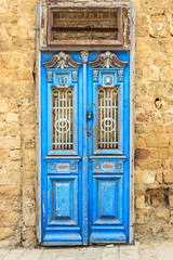 Blue door