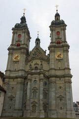 Fototapeta na wymiar Cathedral in St. Gallen