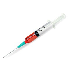 Fototapeta premium medical syringe