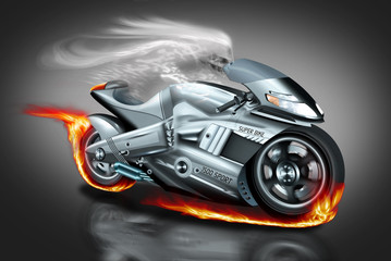 Fototapeta premium Ghostrider