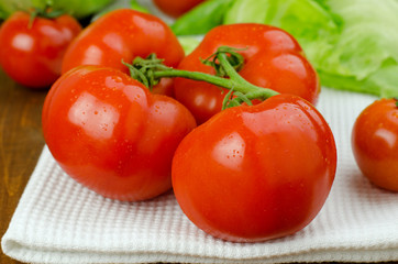Tomatoes, closeup