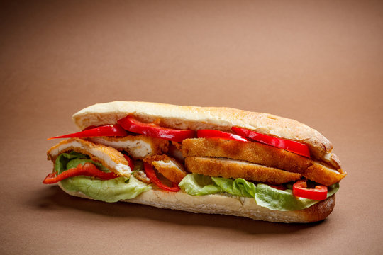 Chicken Schnitzel Sandwich