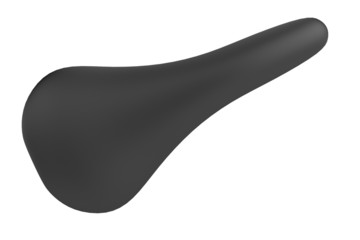 realistic 3d render of bicycle seat