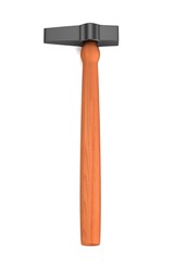 realistic 3d render of blacksmith hammer