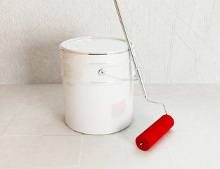 repairing works in the room