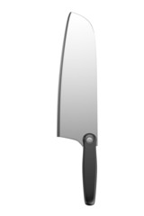 realistic 3d render of kitchen knife