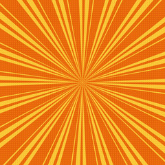 Grunge sunburst vector illustration