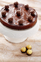 double chocolate cheesecake