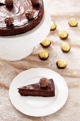 double chocolate cheesecake