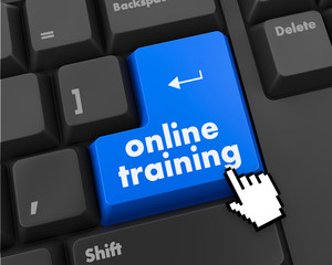 Fototapeta premium Online training