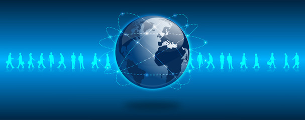 satelliti, satellite, mondo, rete, connessione © xyz+