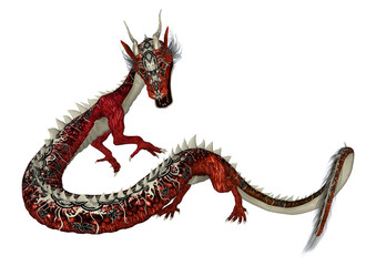 Red Estern Dragon