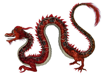 Red Eastern Dragon