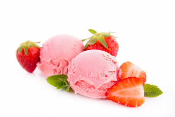 strawberry ice cream