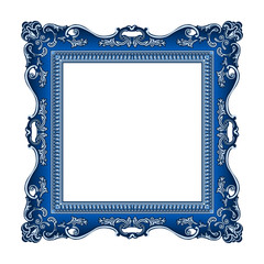 frame old ornament