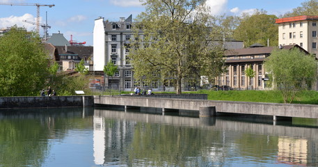 Fototapeta premium limmat...zurich