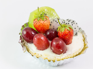 Strawberry Muesli Yogurt