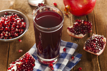 Healthy Organic Pomegranate Juice