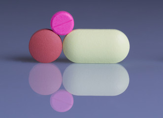 Macro of  pills