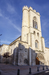 Fototapeta na wymiar Church of St. Michael in Palencia