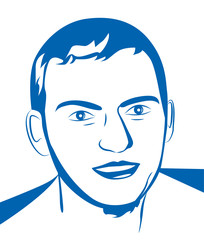 Portrait of young guy