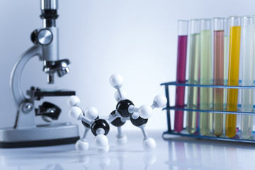 Workplace modern laboratory for molecular biology test