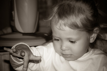 photo of the child