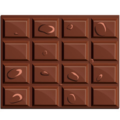 Chocolate, vector illustration