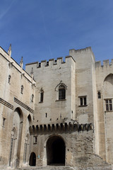 Obraz premium Palace of the popes (Palais des Papes) in Avignon