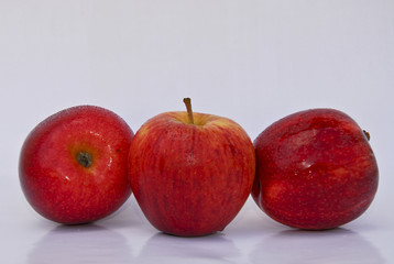 Three apples
