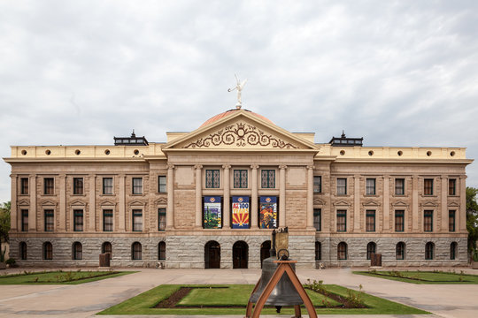 Arizona State House And Capitol Building In Phoenix, AZ