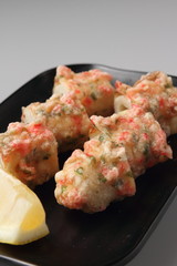 竹輪の磯部揚げ