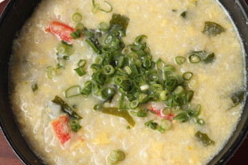 あつあつカニ雑炊