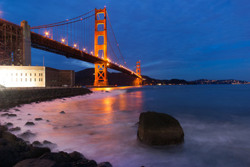 Golden Gate Bridge at Night