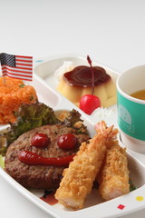 お子様ランチ　顔