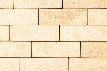 Fototapeta premium jenga wall on a white background
