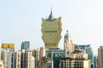 The Gran Lisboa Casino in Macau © bouybin